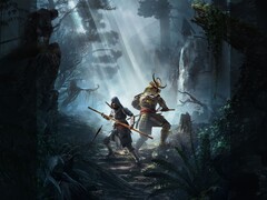 Lead characters Naoe (left) and Yasuke (right) from Assassin&#039;s Creed Shadows. (Image source: Ubisoft)