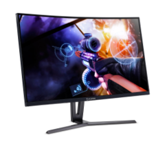 Curved 31.5-inch Acer Aopen HC1 1440p 144 Hz gaming monitor is only $230 USD right now (Source: Acer)