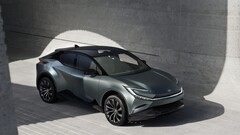The Toyota bZ Compact SUV Concept has a large infotainment display. (Image source: Toyota)