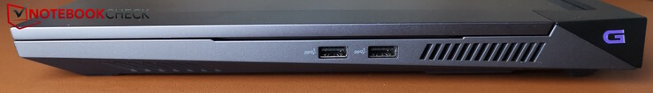 Right: 2x USB-A (5 GBit/s)