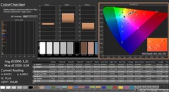 CalMAN: ColorChecker (calibrated)