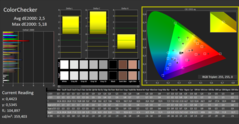 CalMAN - Color Checker (calibrated)