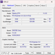 CPU-Z mainboard