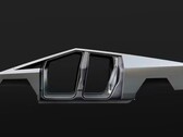 The Cybertruck's stainless steel body is what brought its shape (image: Tesla)