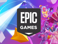 Epic Games' latest mobile giveaway brings the classic Asteroids gameplay style to modern audiences. (Image source: Epic Games & Graham Of Legend - edited)