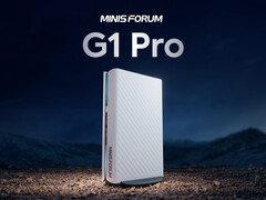 The Minisforum G1 and G1 Pro are visually identical. (Image source: Minisforum)