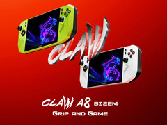 MSI offers the Claw A8 in two colours at launch. (Image source: MSI)