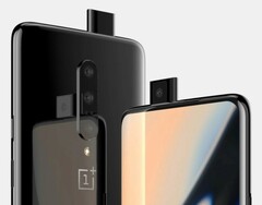 The OnePlus 7 will come with an impressive 6.7-inch AMOLED screen with 90 Hz refresh rate and no notch or punch-holes. (Source: OnLeaks)