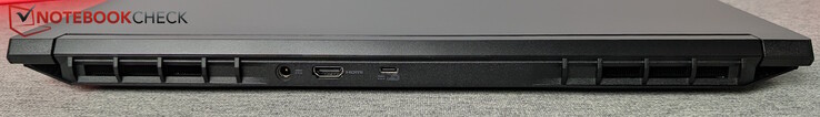 Rear: AC, HDMI, USB-C 4