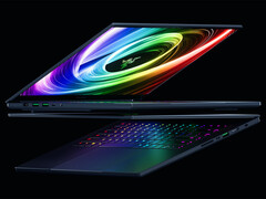 The latest Razer Blade 16 has a redesigned keyboard, as well as new internal hardware. (Image source: Razer)