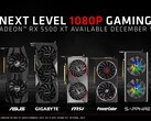 The RX 5500 XT delivers solid 1080p performance (Image Source: AMD)