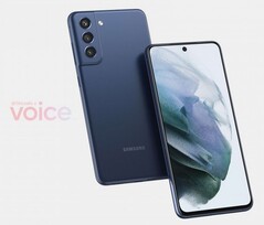 The Galaxy S21 FE will adopt the same successful formula as last year's Galaxy S20 FE. (Image: @OnLeaks)