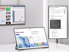 Uperfect's new portable monitor has a 21.5-inch screen diagonal (Image source: Uperfect)