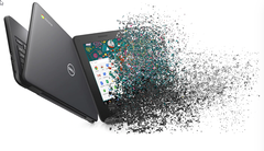 Chromebooks like the 5190 Education simply aren't available for school districts and students. (Image via Dell w/ edits)