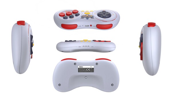 The 8BitDo M30 Bluetooth Gamepad Earthion Edition has the same features as the standard version. (Image source: Superdeluxe Games) 