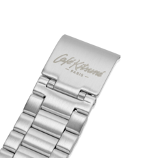 Café Kitsuné branding on the clasp of the AQ-230ECK-3A.