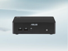 The NUC 16 Pro can be equipped with up to an Intel Core Ultra X9 CPU. Pictured: edited promo render of the mini PC. (Image source: Asus)