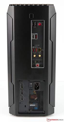 ...and back of the Corsair One i160