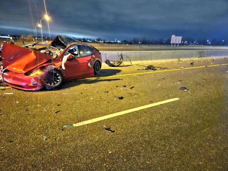 Tesla Model 3. (Image source: @OPP_HSD)