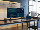 The Dell UltraSharp 52 Thunderbolt Hub Monitor can be connected to four computers at the same time. (Image source: Dell)