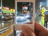 Holding the InstantSnap at just the right distance from the eye should be the key to accurate-ish framing (Image source: Escura)