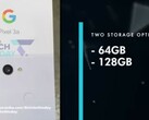 The Google Pixel 3a line will also allegedly have 2 storage SKUs. (Source: YouTube)