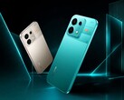 The Realme P4s will be available in either gray or turquoise.