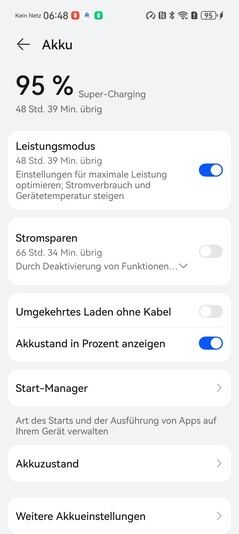 Huawei Pura 80 Ultra: Battery