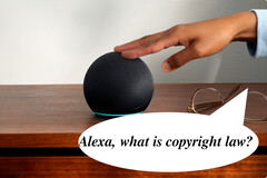 It appears that the Amazon team working on improving Alexa&#039;s search results and AI functionality has been illegally using copyrighted data for training purposes. (Image source: Amazon - edited)