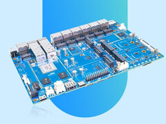 The BPI-R4 Pro runs OpenWrt 24.10.