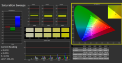 CalMan saturation calibrated