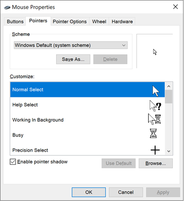 Check the "Enable pointer shadow" box here when entering Windows HDR mode to fix the cursor transparency issue