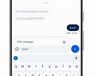 A new Android update will let Google Messages users edit sent messages. (Image via Google)