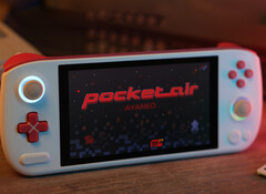 The Pocket Air is available in a single retro-inspired colour scheme. (Image source: AYANEO)