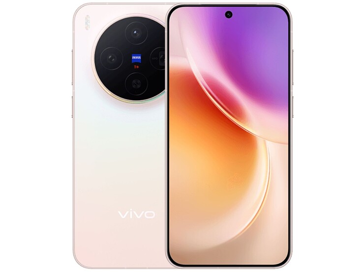 Front and rear view of Vivo X300 smartphone showing circular Zeiss camera module and gradient display (Image source: Vivo)