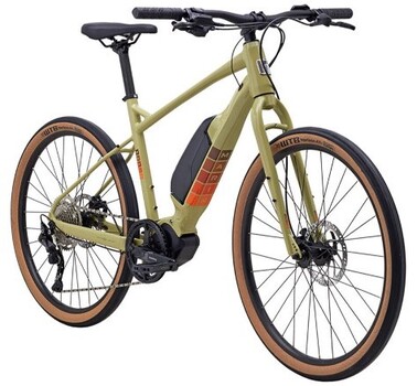 The Sausalito is only available in a tan/brown/orange colourway. Perhaps a divisive selection, considering the minimalistic appeal of a rigid commuter. (Image source: Marin Bikes)