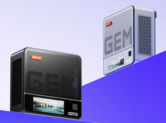 AOOSTAR GEM12 Pro debuts with a built-in screen and fingerprint reader (Image source: JD.com)
