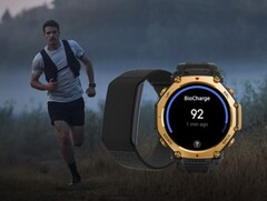 A new version of the Zepp App for Android brings support for BioCharge (Helio Strap and T-Rex 3 Pro pictured). (Image source: Amazfit, edited)