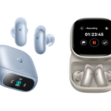 Images of the Soundcore Liberty 5 Pro and Liberty 5 Pro Max against a white background.