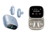 Images of the Soundcore Liberty 5 Pro and Liberty 5 Pro Max against a white background.