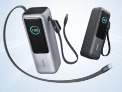 The Anker Zolo Power Bank has been shown in a new light silver. (Image source: Anker)