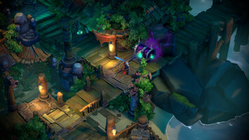 An image showing a environment in Battle Chasers: Nightwar.