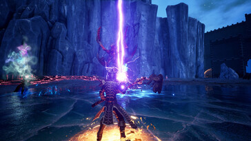 An image showing an attack in Dungeons of Sundaria.