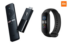 The Mi Smart Band 5 and Mi TV Stick will both retail for €39.99 (~US$45), Xiaomi has confirmed. (Image source: Xiaomi)