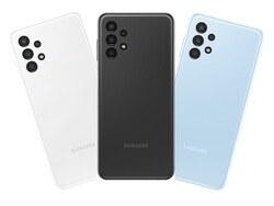 Color variations of the Samsung Galaxy A13