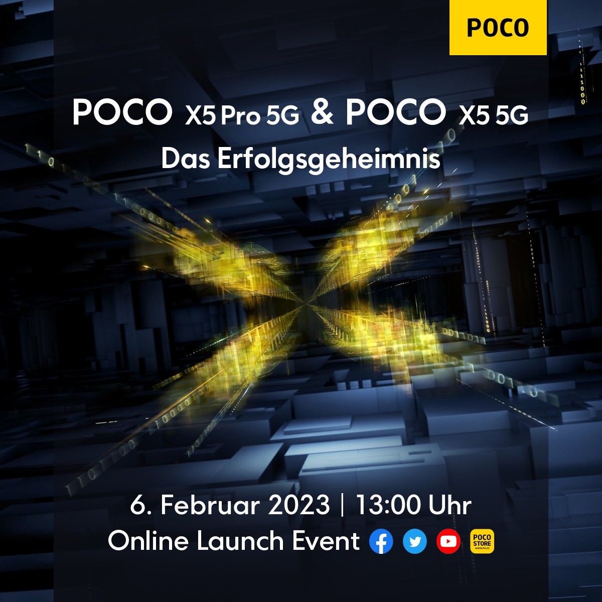 Leaked Xiaomi POCO X5 and POCO X5 Pro official renders confirm designs and  several details ahead of February 6 release -  News