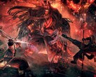 An image showing two characters and a monster in Nioh: Complete Edition.
