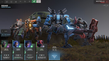 An image showing a team in Phantom Brigade.