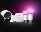 The Philips Hue Secure starter kit includes two contact sensors and two smart bulbs. (Image source: Philips Hue)