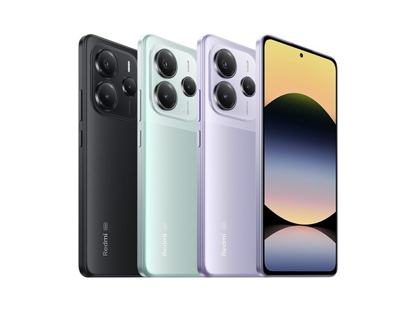 The Redmi Note 14 5G (pictured) will receive fewer OS upgrades than the 4G model. (Image source: Redmi)